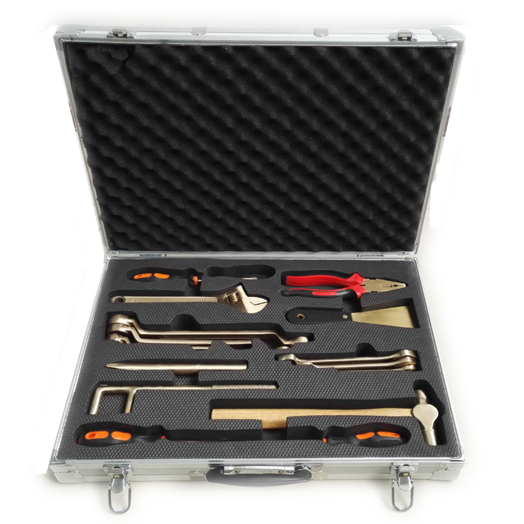 駿防牌防爆組合工具18件套 鋁青銅鈹青銅組合套裝工具18件